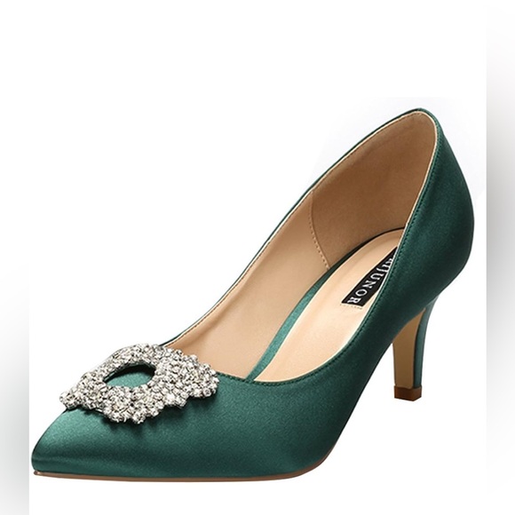 Erijunor Emerald green shoes - Picture 2 of 8